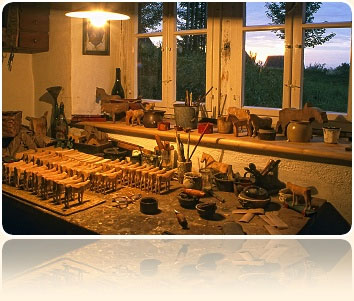FreilichtMuseum-Seiffen-Holzspielzeugmacher